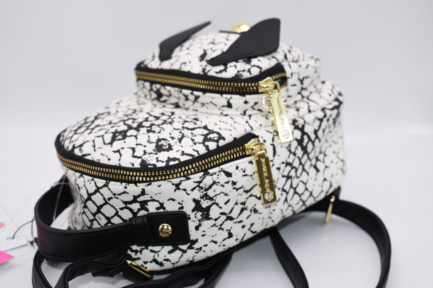 Betsey Johnson Kitsch Dog Mini Backpack