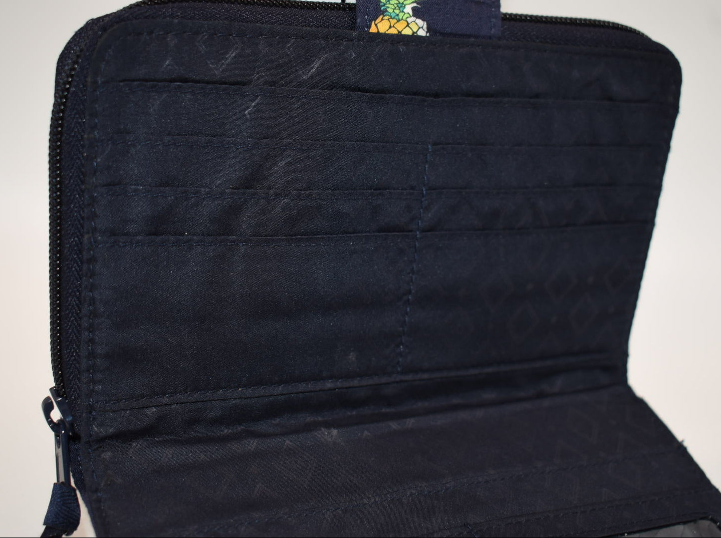 Vera Bradley RFID Turnlock Wallet in "Toucan Party"Pattern