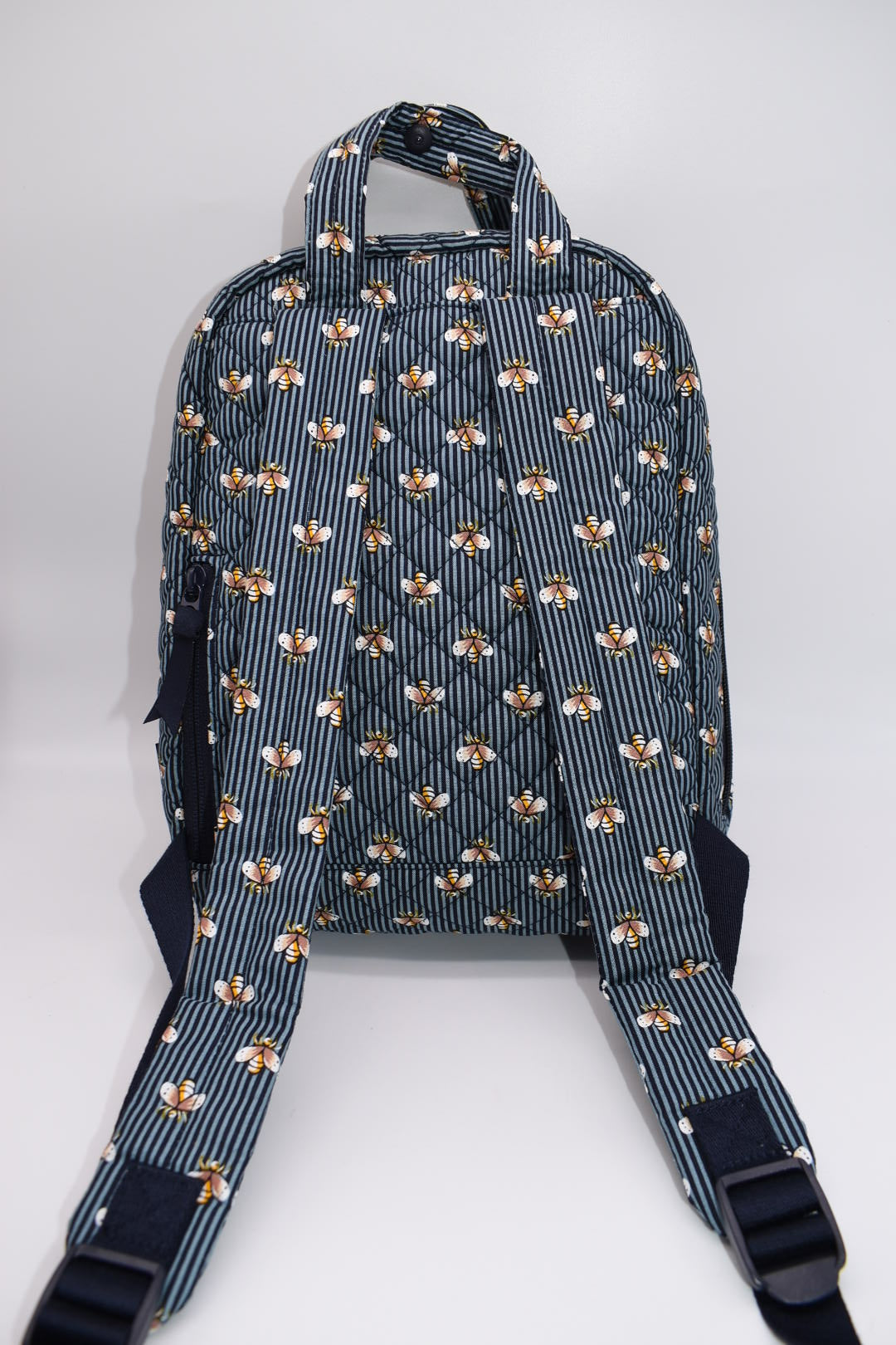 Vera Bradley Mini Totepack Bag in "Bees Navy" Pattern