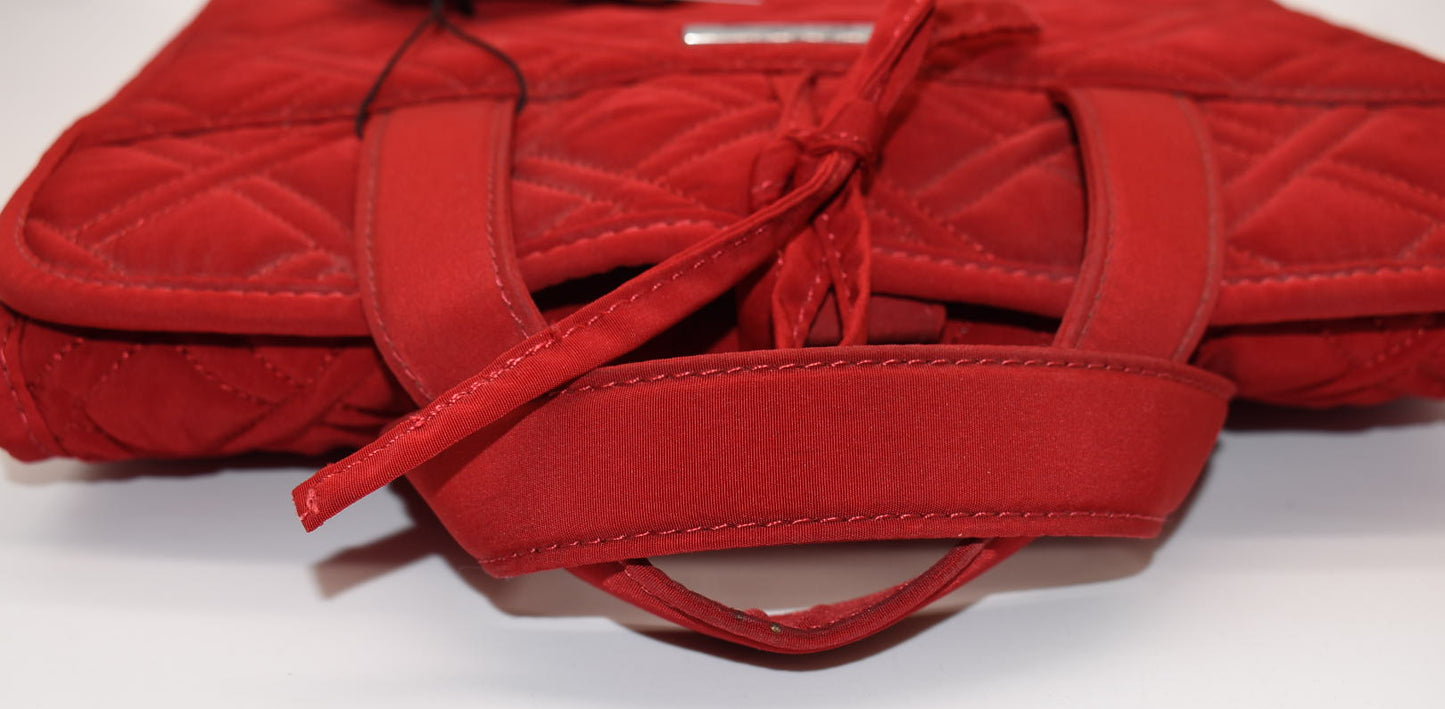 Vera Bradley Hanging Travel Organizer in Microfiber Red