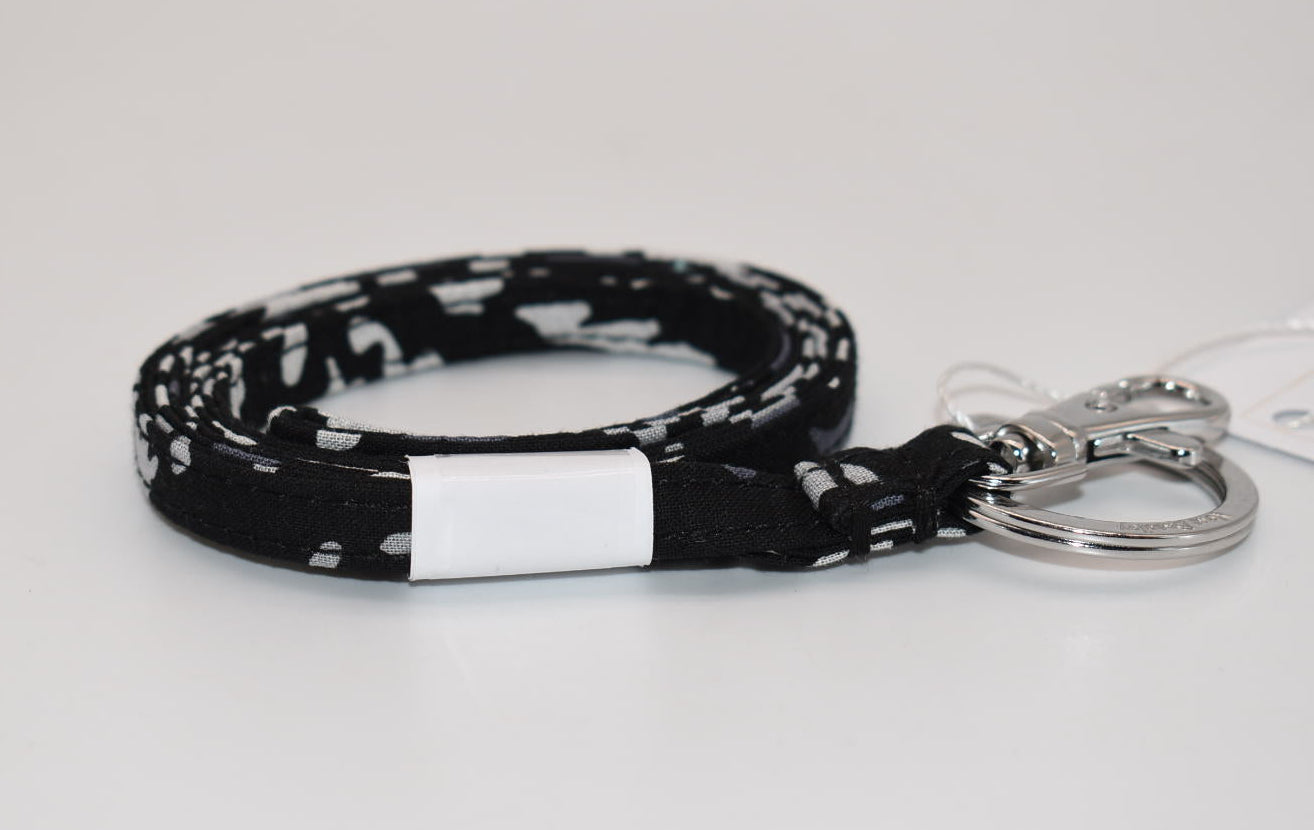 Vera Bradley Lanyard in "Chandelier Noir" Pattern