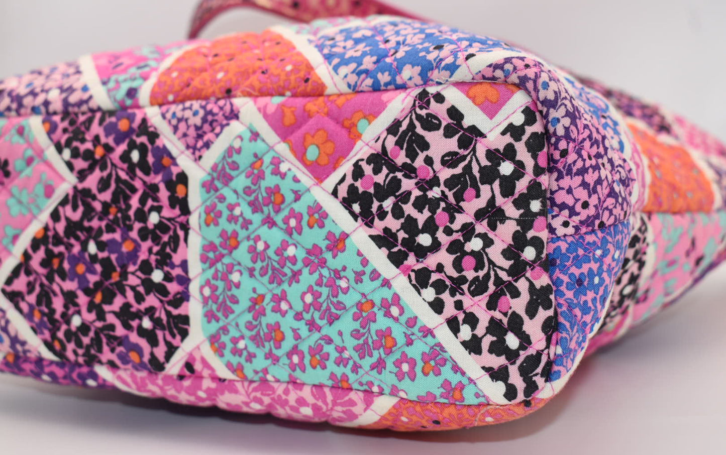 Vera Bradley Iconic Tote Bag in Modern Medley Pattern