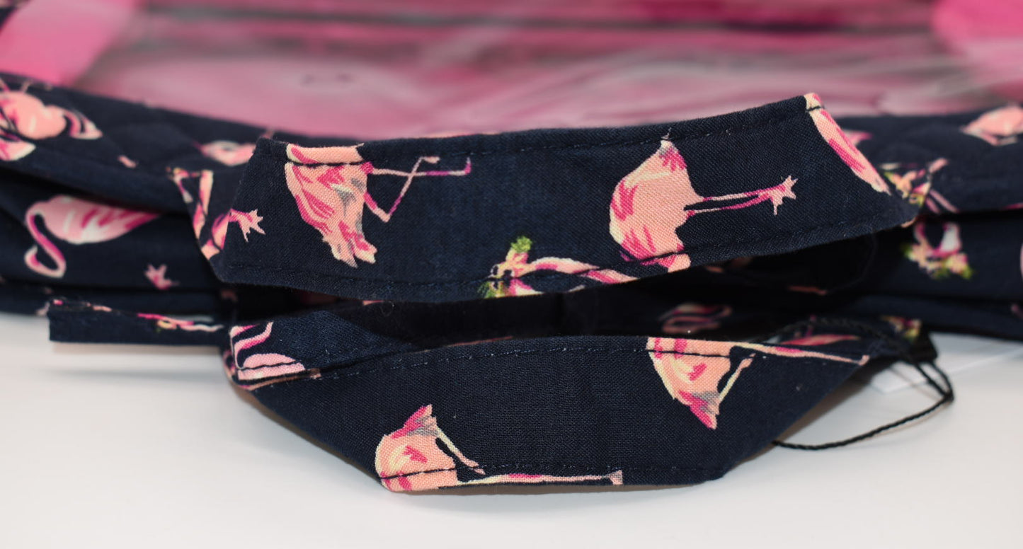 Vera Bradley Hanging Travel Organizer in "Flamingo Fiesta" Pattern