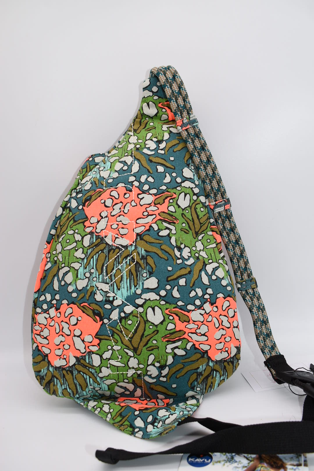 Kavu Mini Rope Bag in Floral Flare