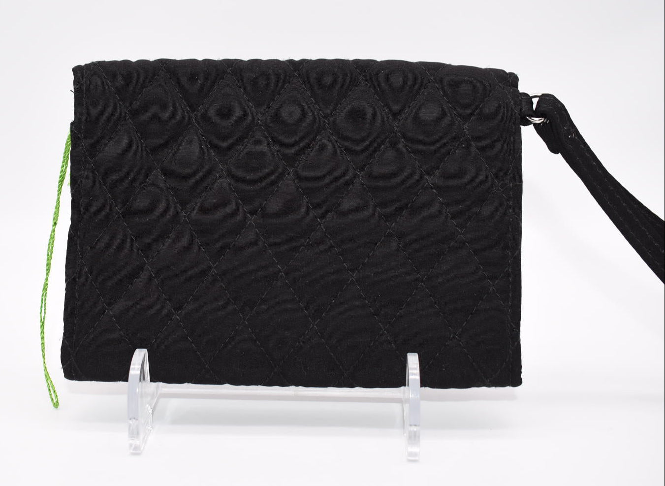 Vera Bradley "Your Turn" Smartphone Wristlet in Black Microfiber