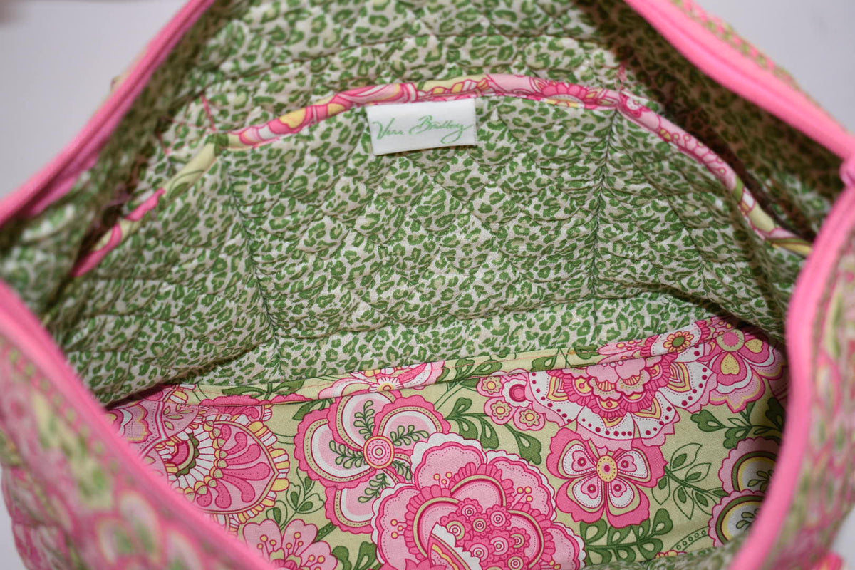Vera Bradley Large Betsy Shoulder Tote Bag in "Petal Pink" Pattern