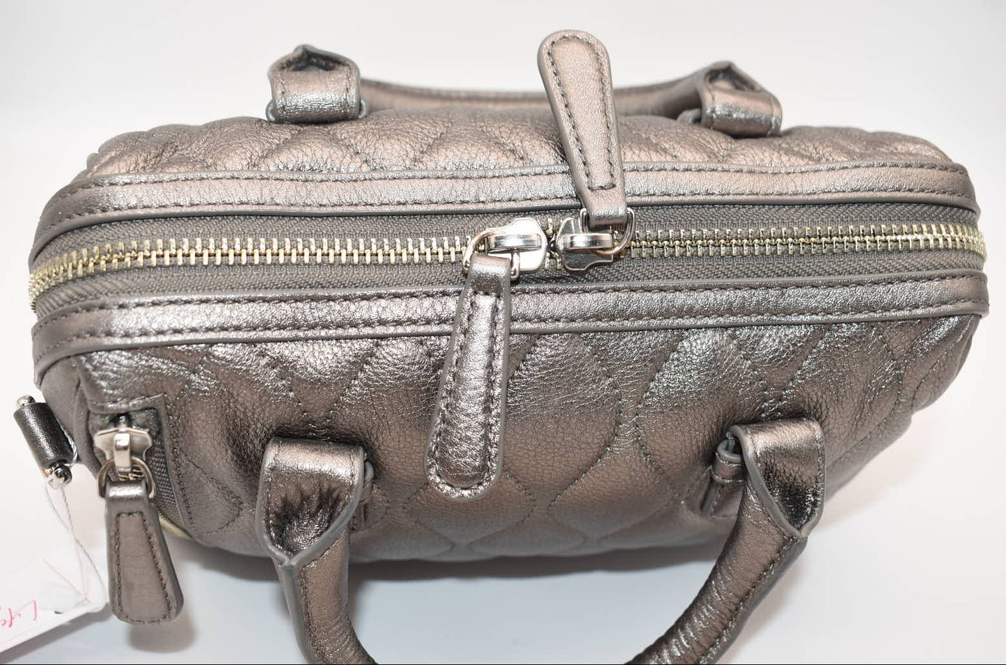 Vera Bradley Mini Marlo Leather Crossbody Satchel Bag in Caspian Sea