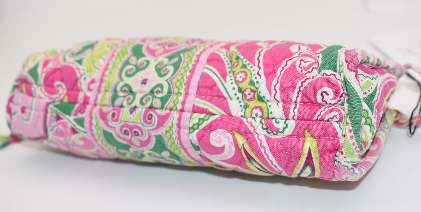 Vera Bradley Cosmetic Zip Bag in "Pinwheel Pink" Pattern