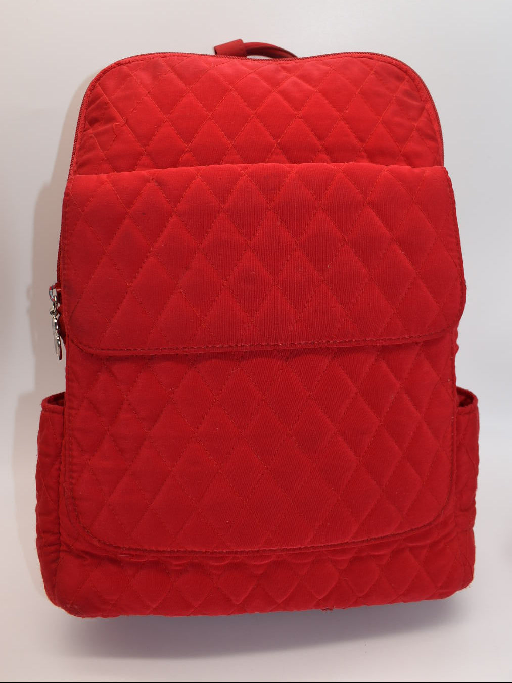 Vera Bradley Ultimate Microfiber Backpack in Red