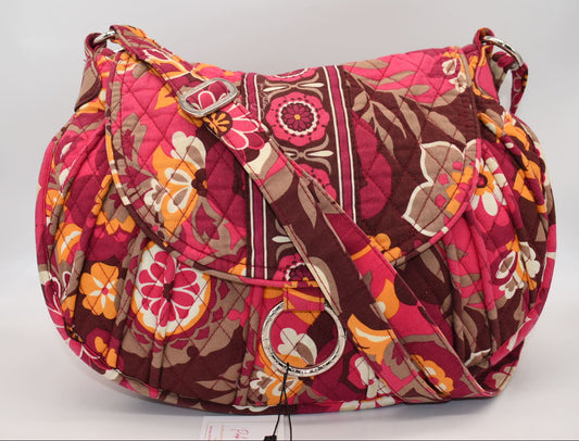 Vera Bradley Saddle Up Crossbody Bag in "Carnaby" Pattern