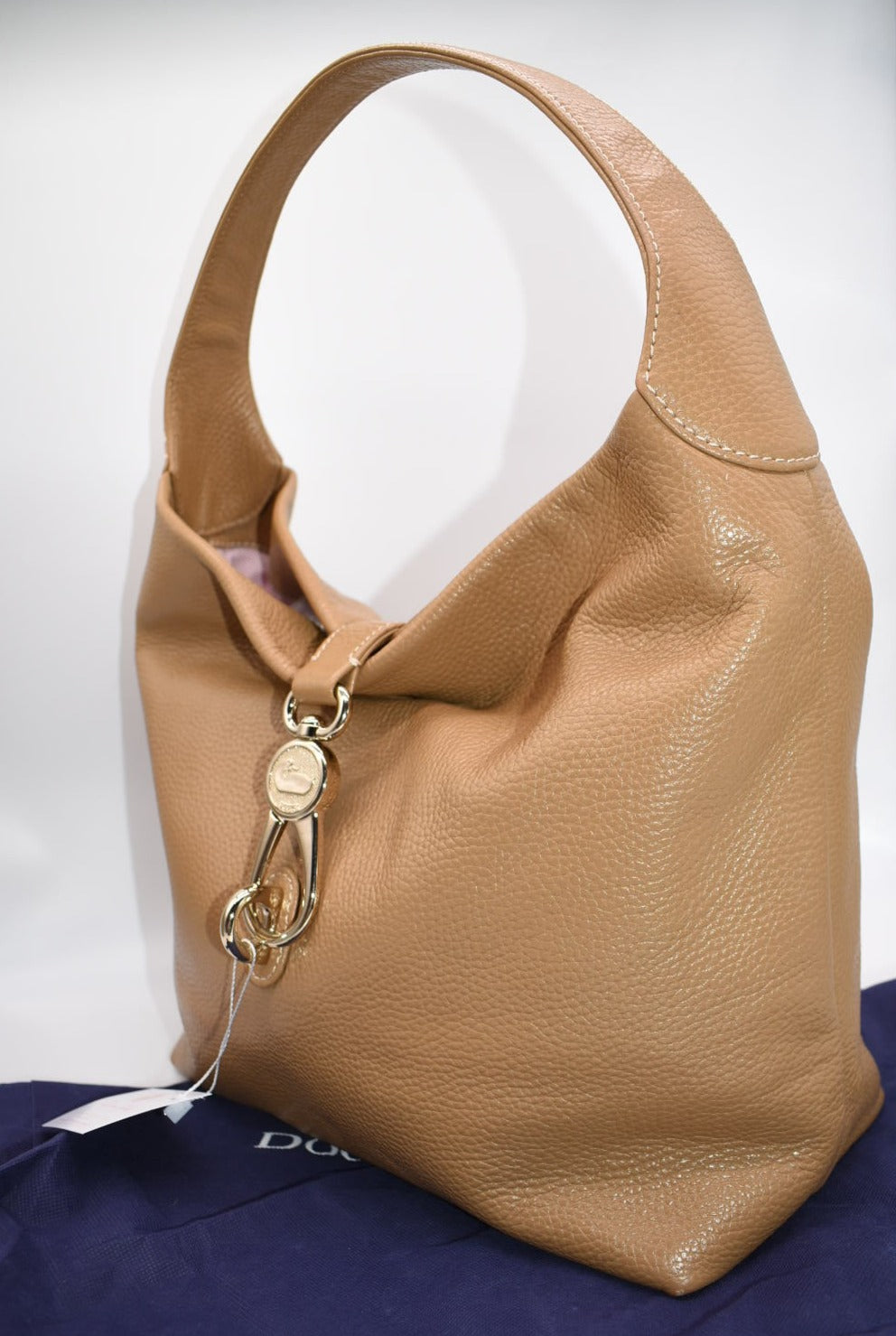 Dooney & Bourke Large Logo Lock Shoulder Bag