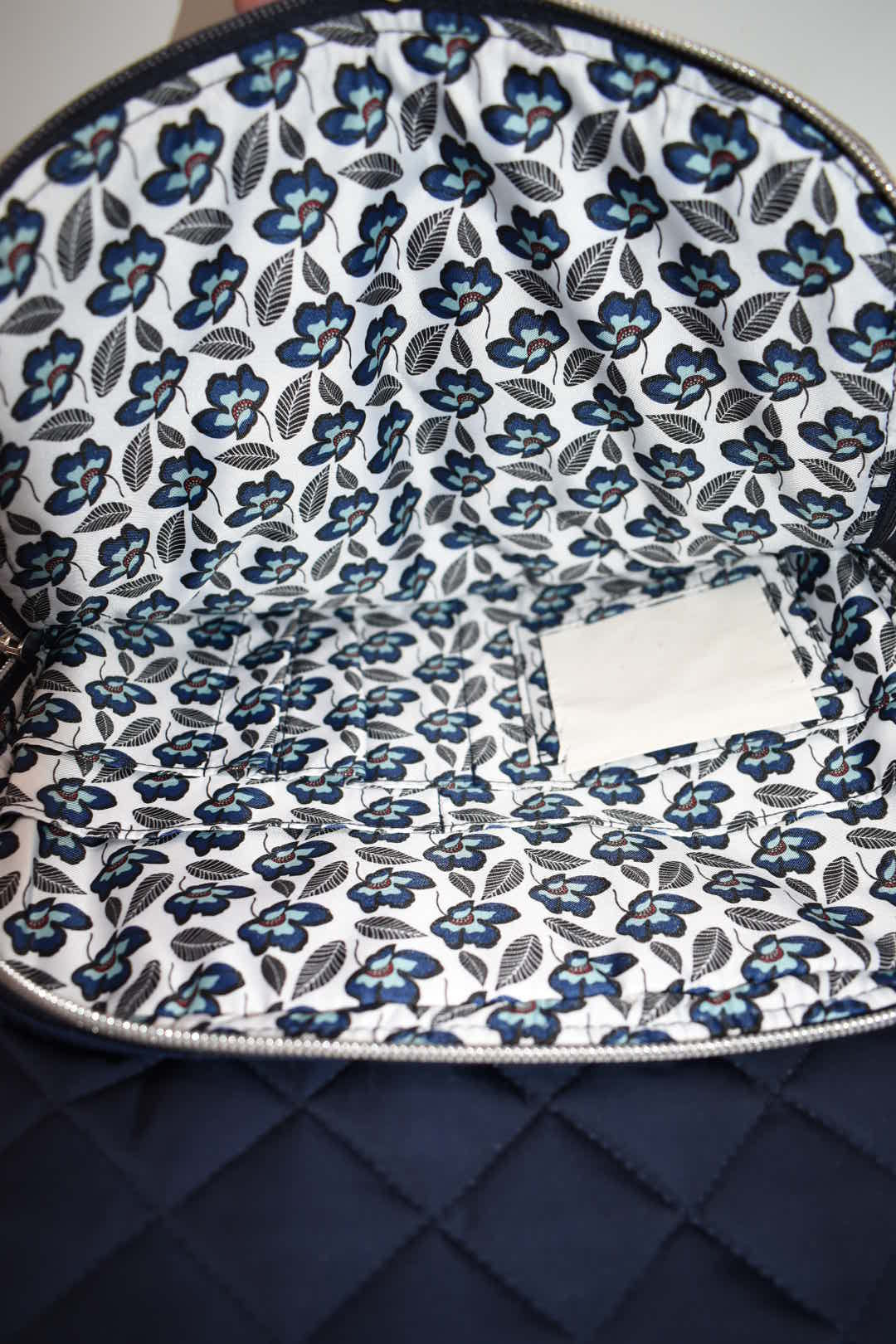 Vera Bradley Performance Twill Campus Backpack in Classic Navy