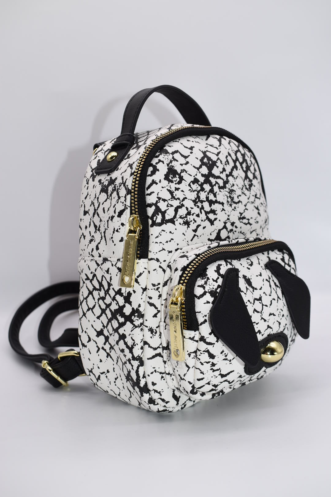Betsey Johnson Kitsch Dog Mini Backpack