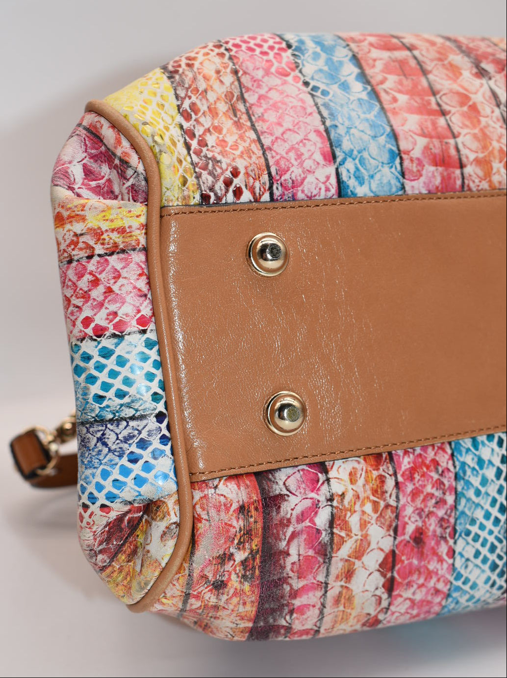 Brahmin Elisa Hobo Satchel Bag in "Dove Coronado"