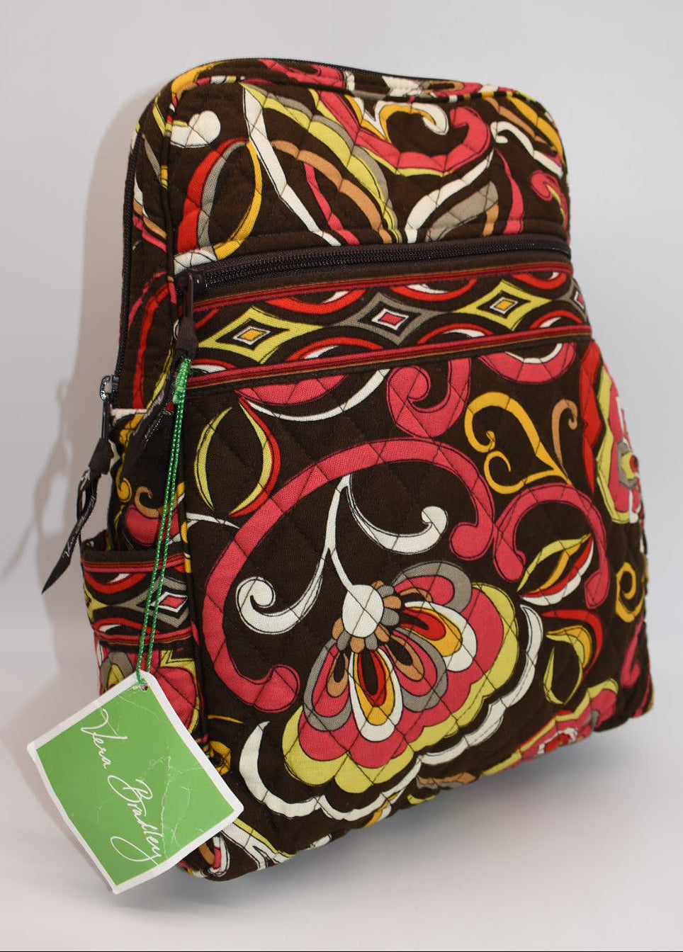 Vera Bradley Quilted Small Ultimate Backpack in "Puccini" Pattern