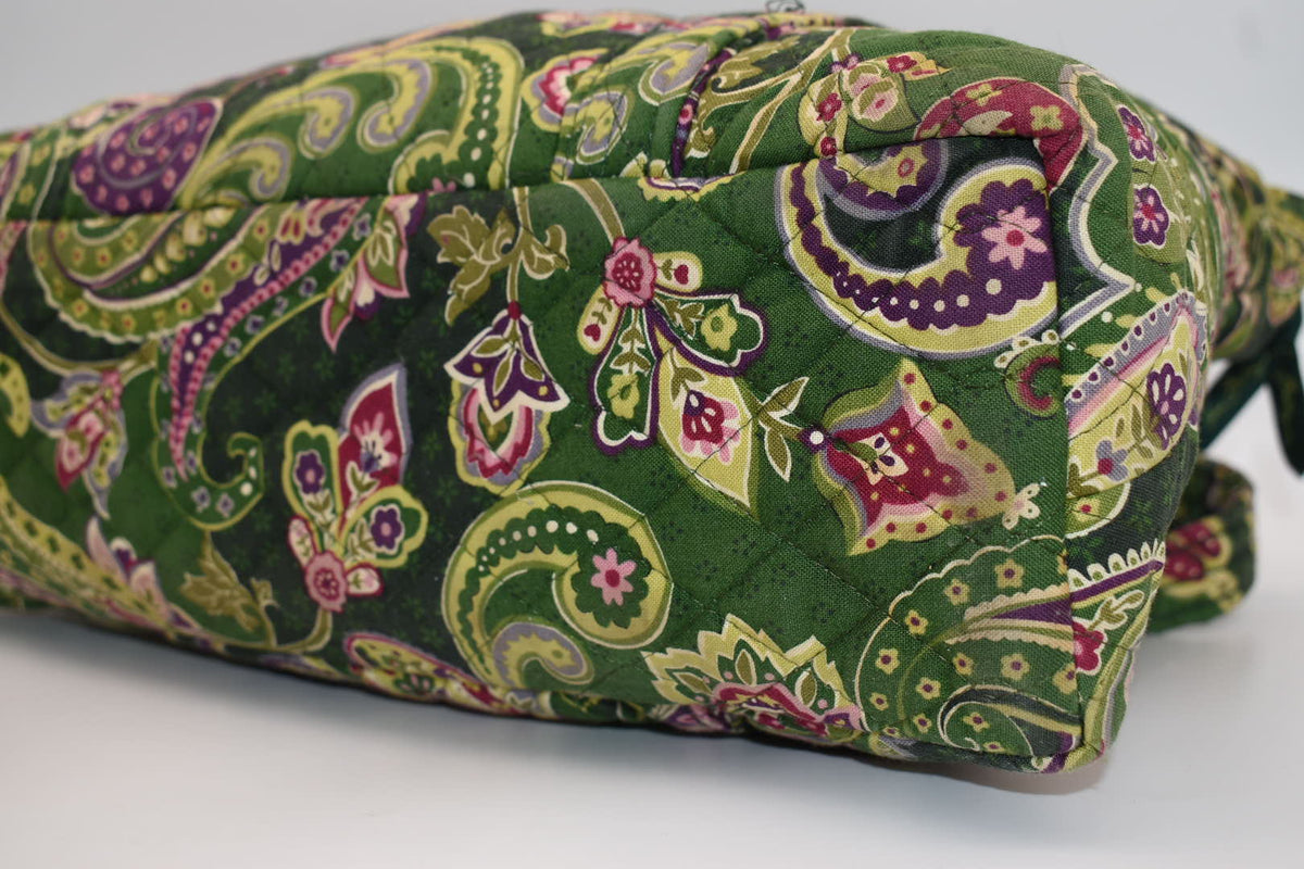 Vera Bradley Large Betsy Shoulder Tote Bag in "Chelsea Green" Pattern