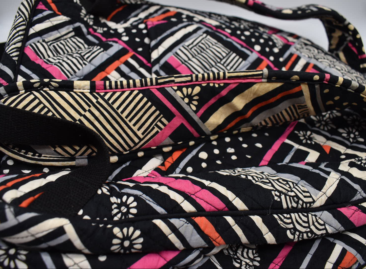 Vera Bradley Campus Tech Backpack in "Northern Stripes" Pattern