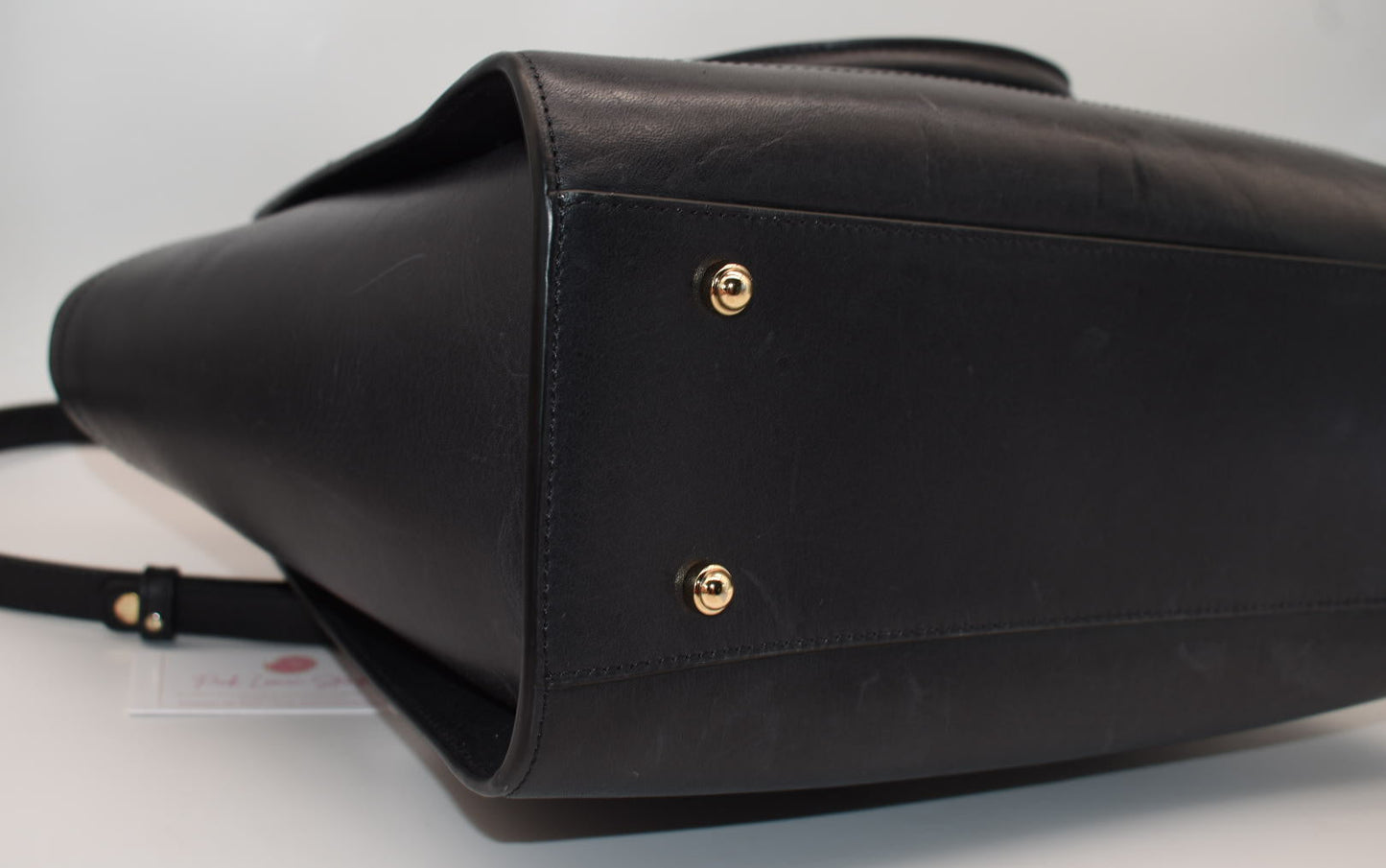 Brahmin Aubree Satchel Bag in Black Vik