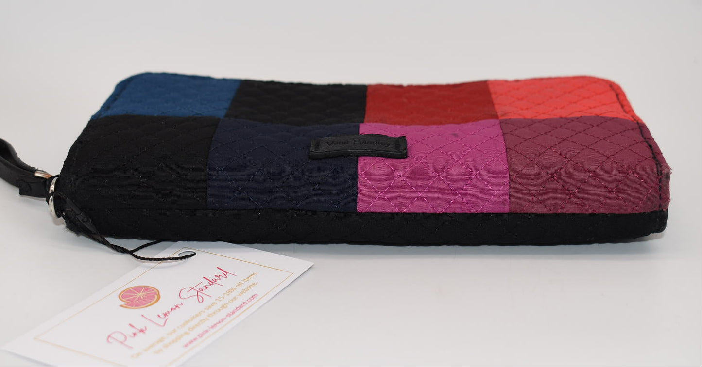 Vera Bradley Accordion Wallet in "Winter Patchwork" Pattern