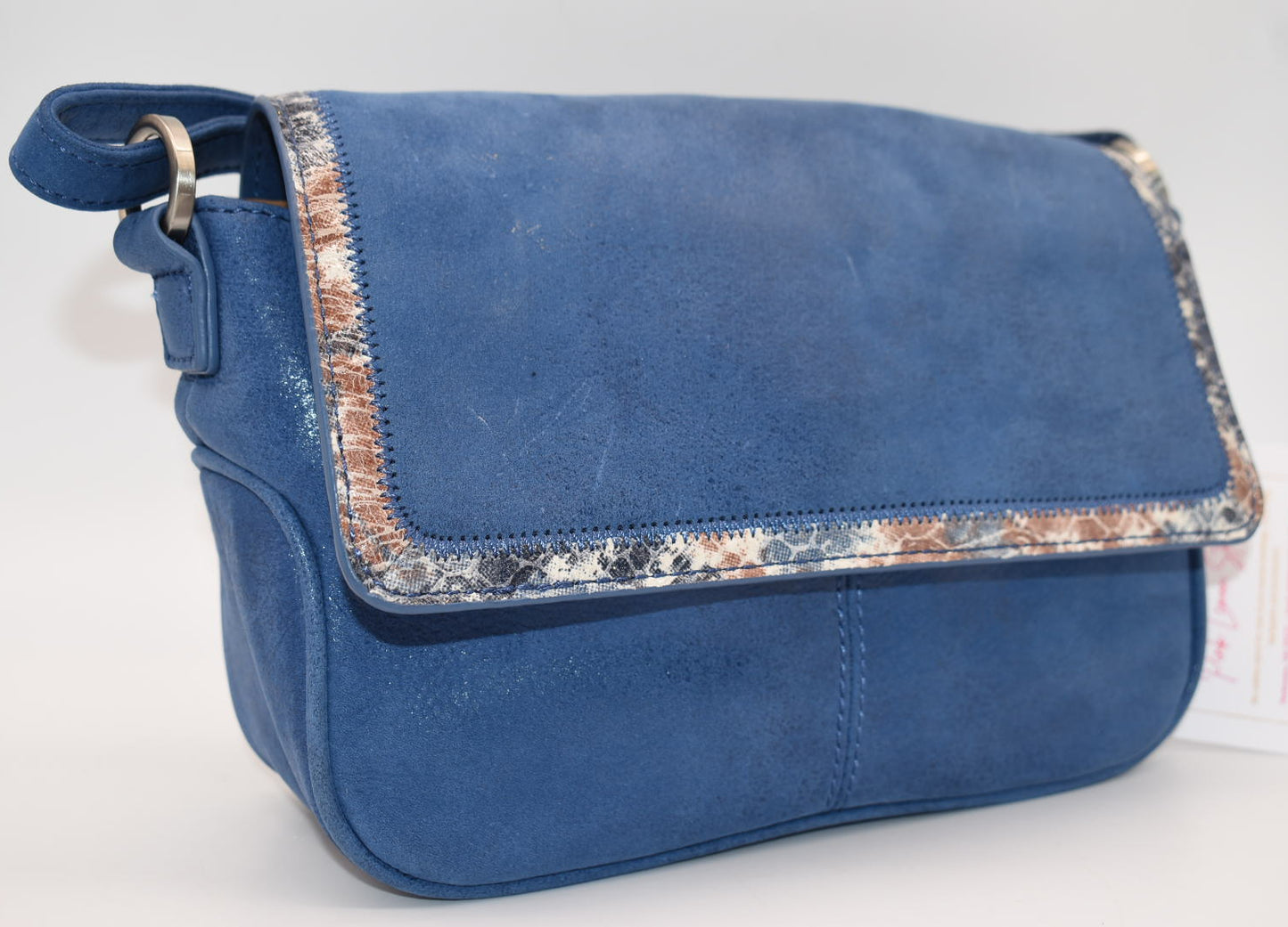 HOBO Autry Small Crossbody Bag in Buffed Hide Cobalt