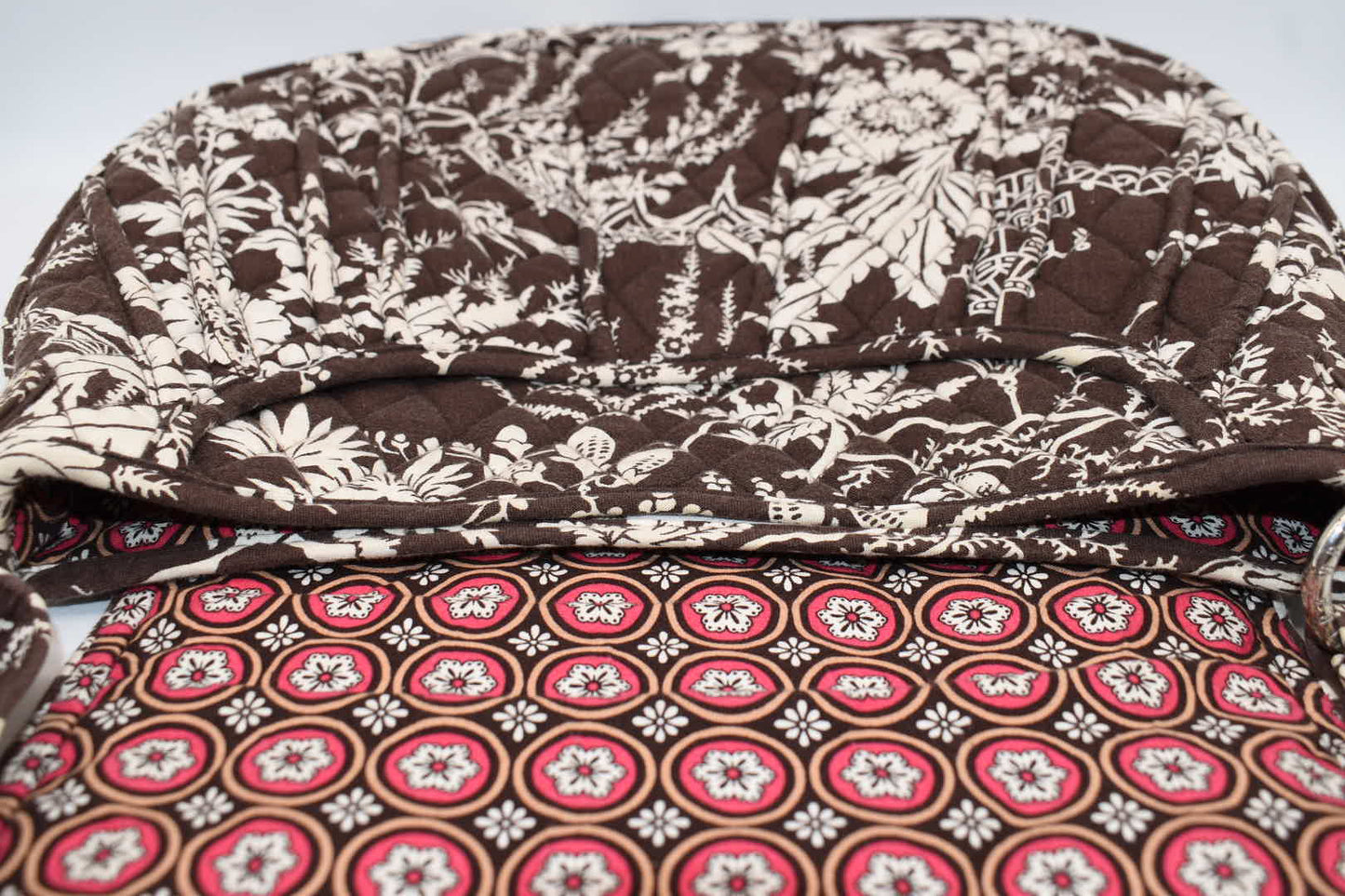 Vera Bradley Saddle Up Crossbody Bag in "Imperial Toile" Pattern