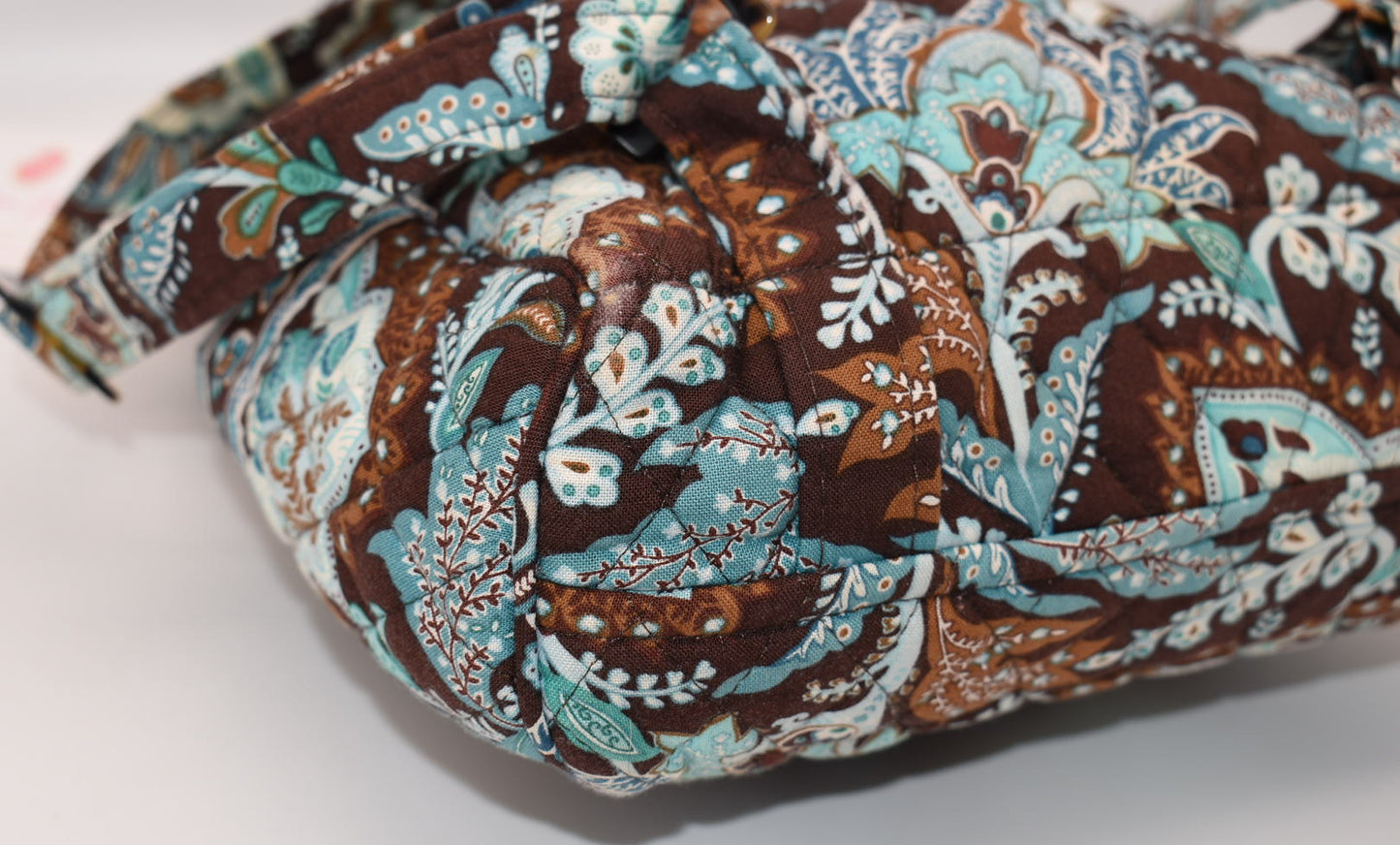 Vera Bradley Quilted Small Ultimate Backpack in "Java Blue" Pattern