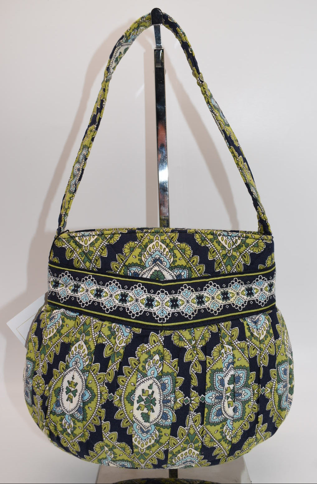 Vera Bradley Hannah Small Pleated Bag in "Cambridge" Pattern