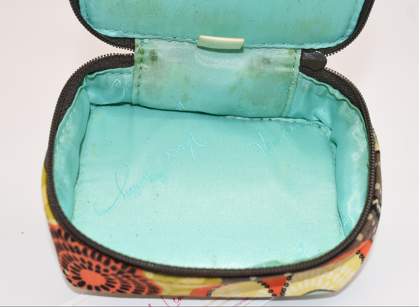 Vera Bradley Travel Pill Case in "Flower Shower" Pattern
