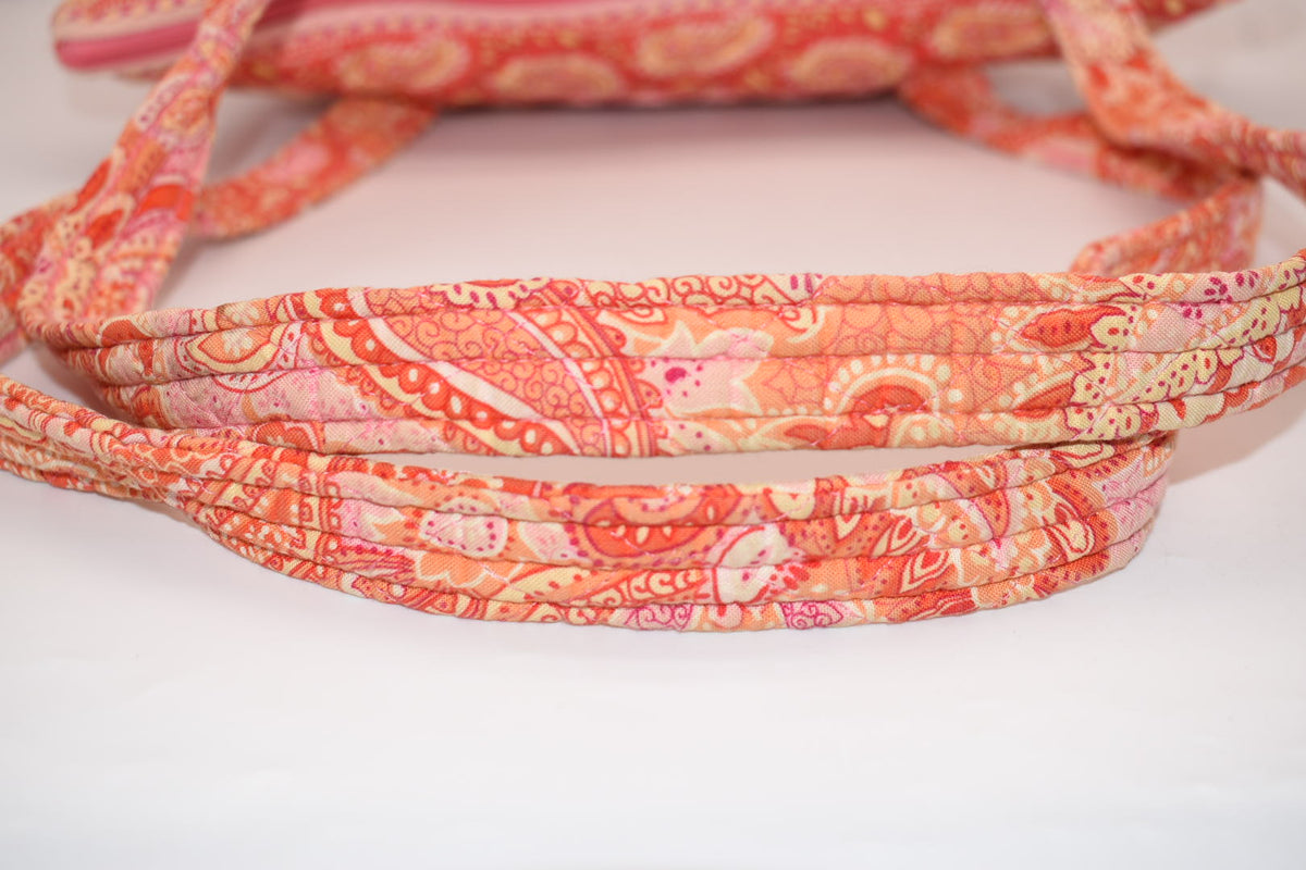 Vera Bradley Villager Tote Bag in "Sherbet" Pattern