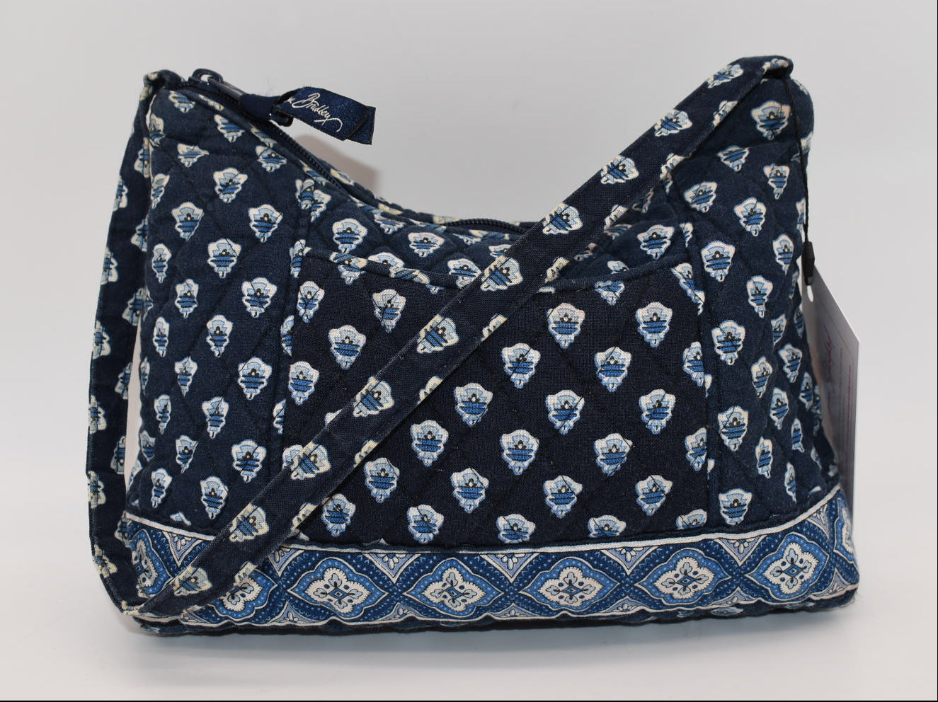 Vera Bradley Molly Shoulder Bag in "Nantucket Navy" Pattern