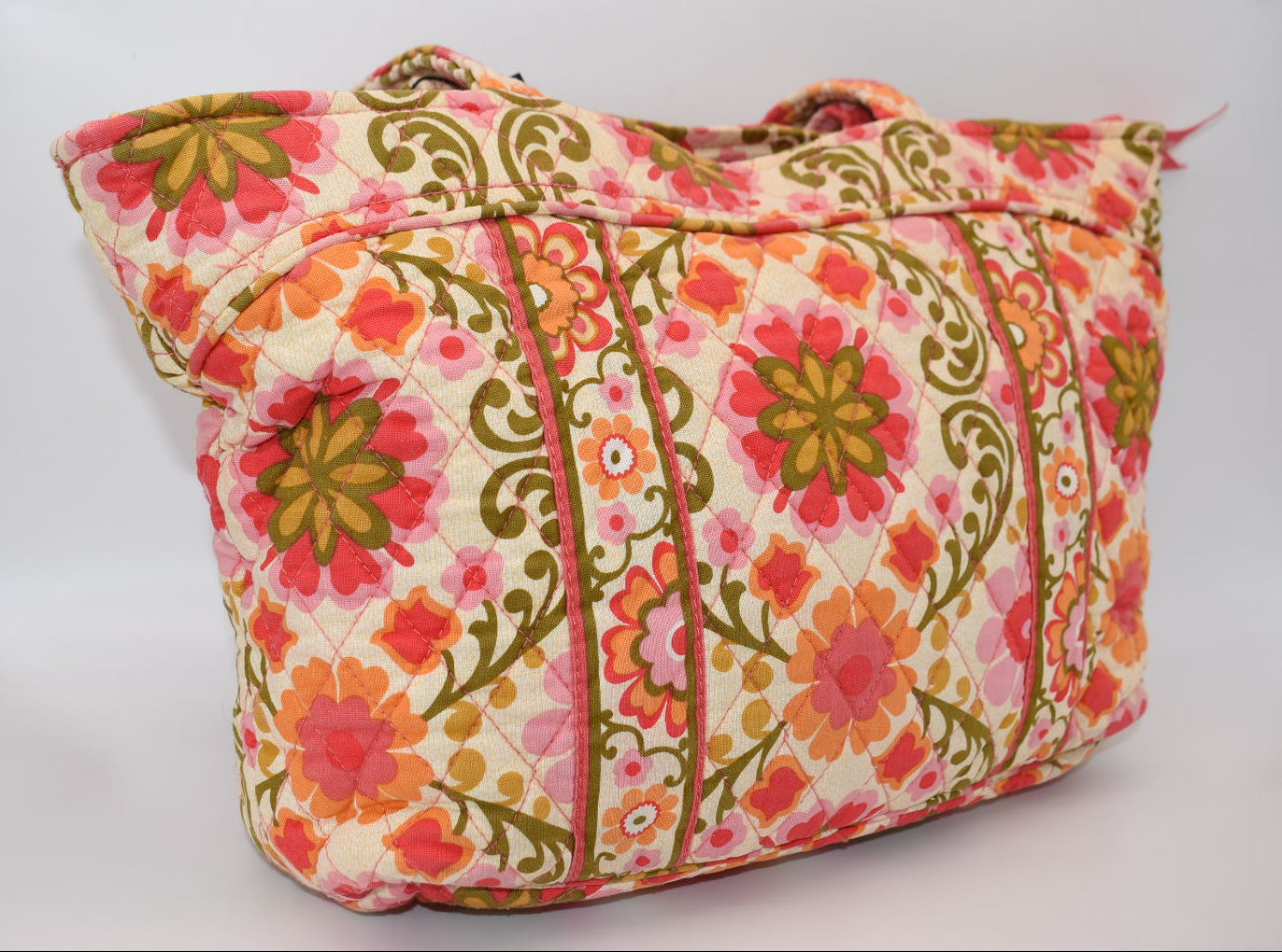 Vera Bradley Large Mandy Tote Bag in "Folkloric" Pattern