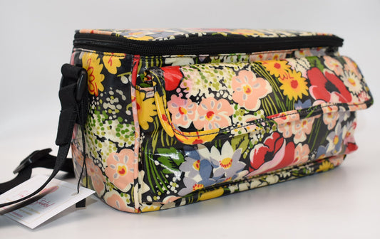 Vera Bradley Small Cooler/Lunch Bag in "Poppy Fields" Pattern