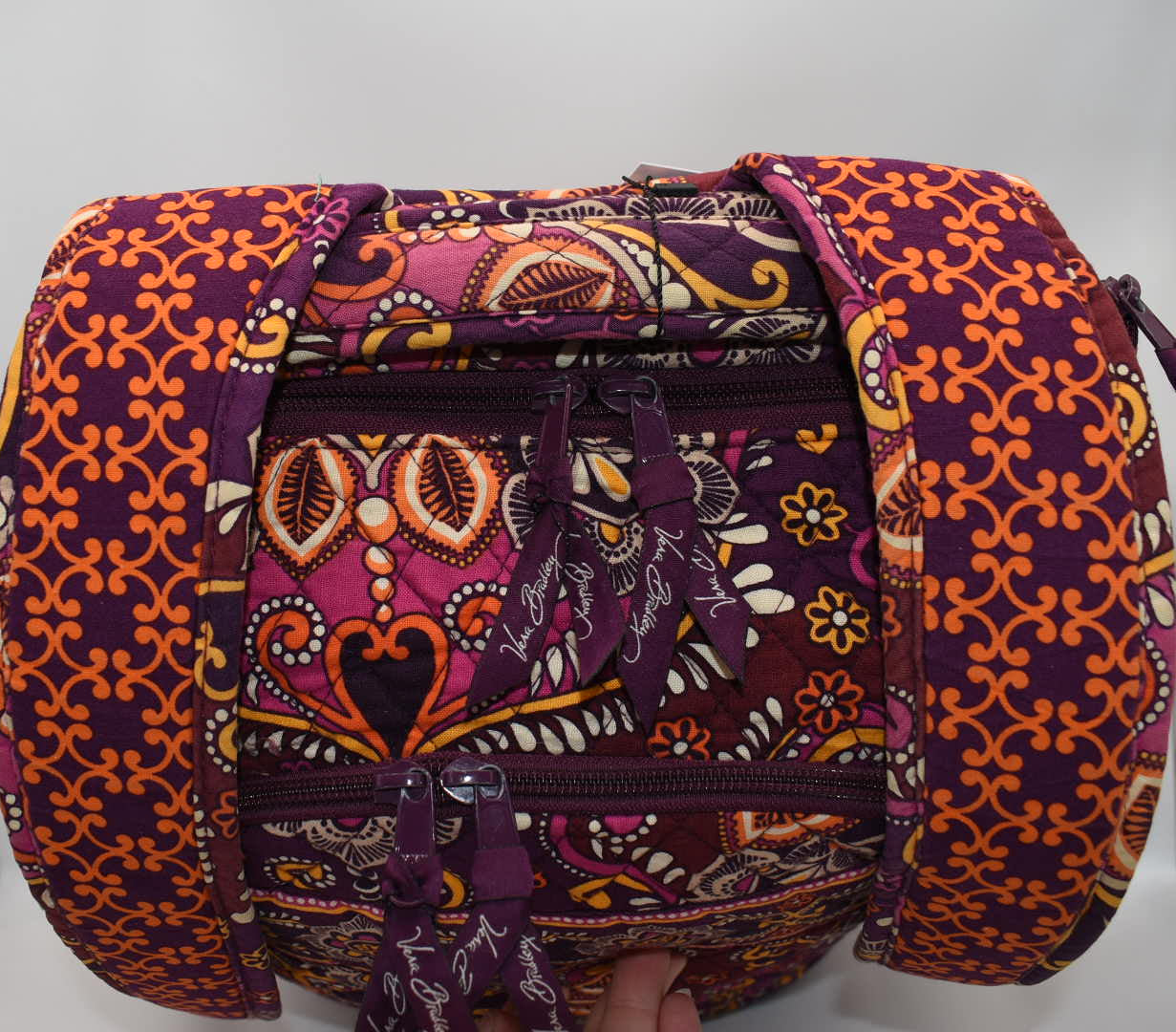 Vera Bradley Laptop Campus Backpack in "Safari Sunset" Pattern
