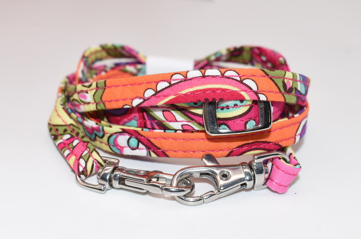 Vera Bradley All in One Crossbody Wallet in "Pink Swirls" Pattern