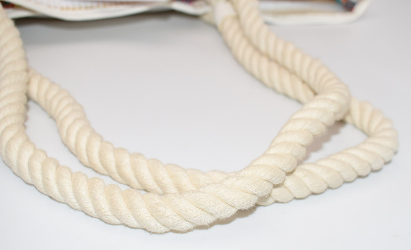 Vera Bradley Woven Neutral Straw Tote Bag