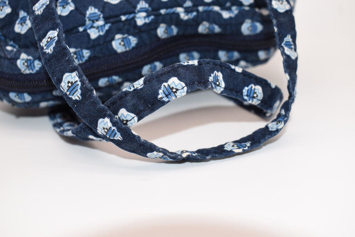 Vera Bradley Mini Tote Bag in "Nantucket Navy" Pattern