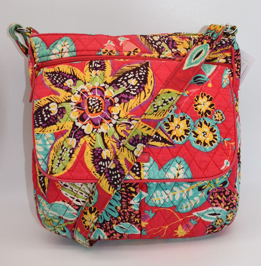 Vera Bradley Mailbag Crossbody Bag in "Rumba" Pattern