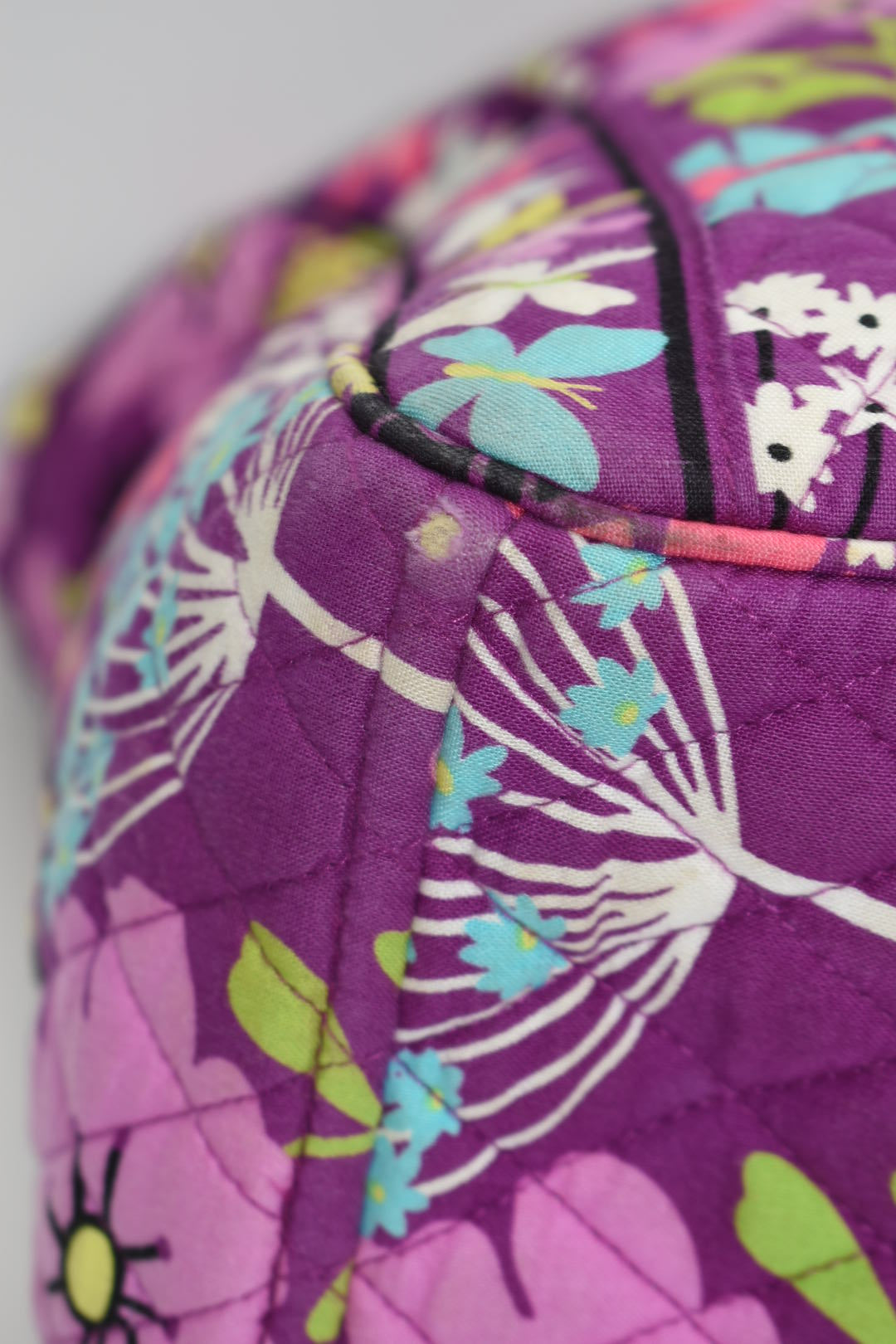 Vera Bradley Get Carried Away Tote Bag in "Flutterby" Pattern