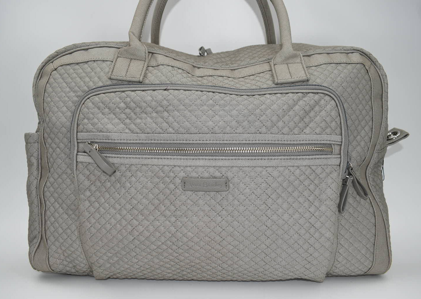 Vera Bradley Iconic Weekender Travel Bag in Charcoal Gray