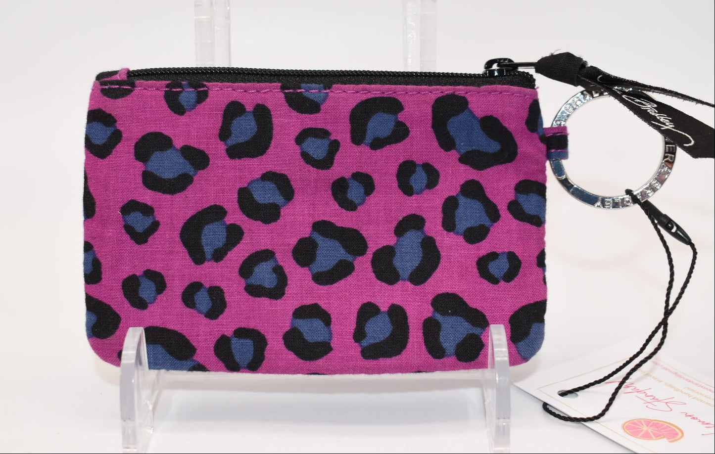 Vera Bradley Zip ID Case in "Leopard Spots" Pattern