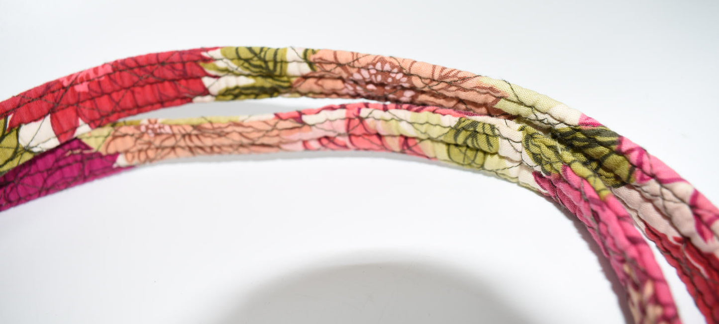 Vera Bradley Miller Travel Tote Bag in "Hello Dahlia" Pattern