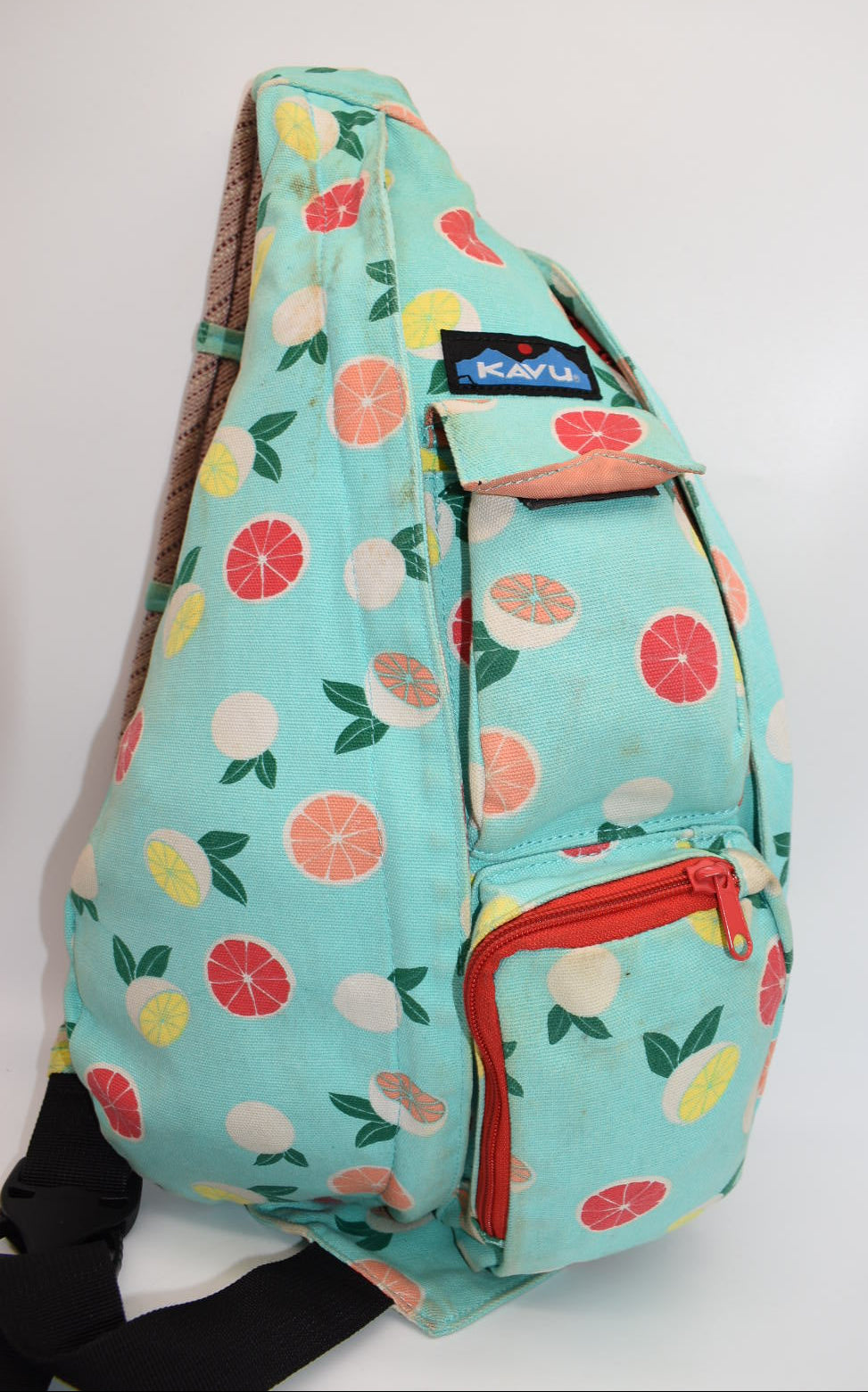 Kavu Original Rope Sling Bag in Citrus Grove