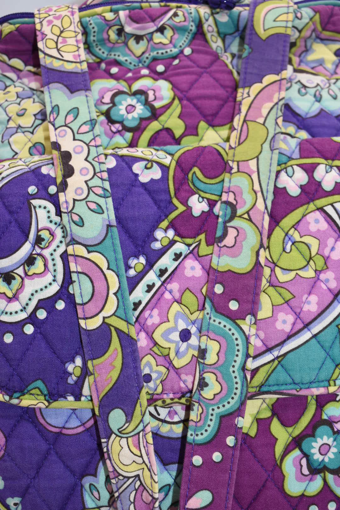 Vera Bradley Ultimate Quilted Cotton Backpack in "Heather" Pattern