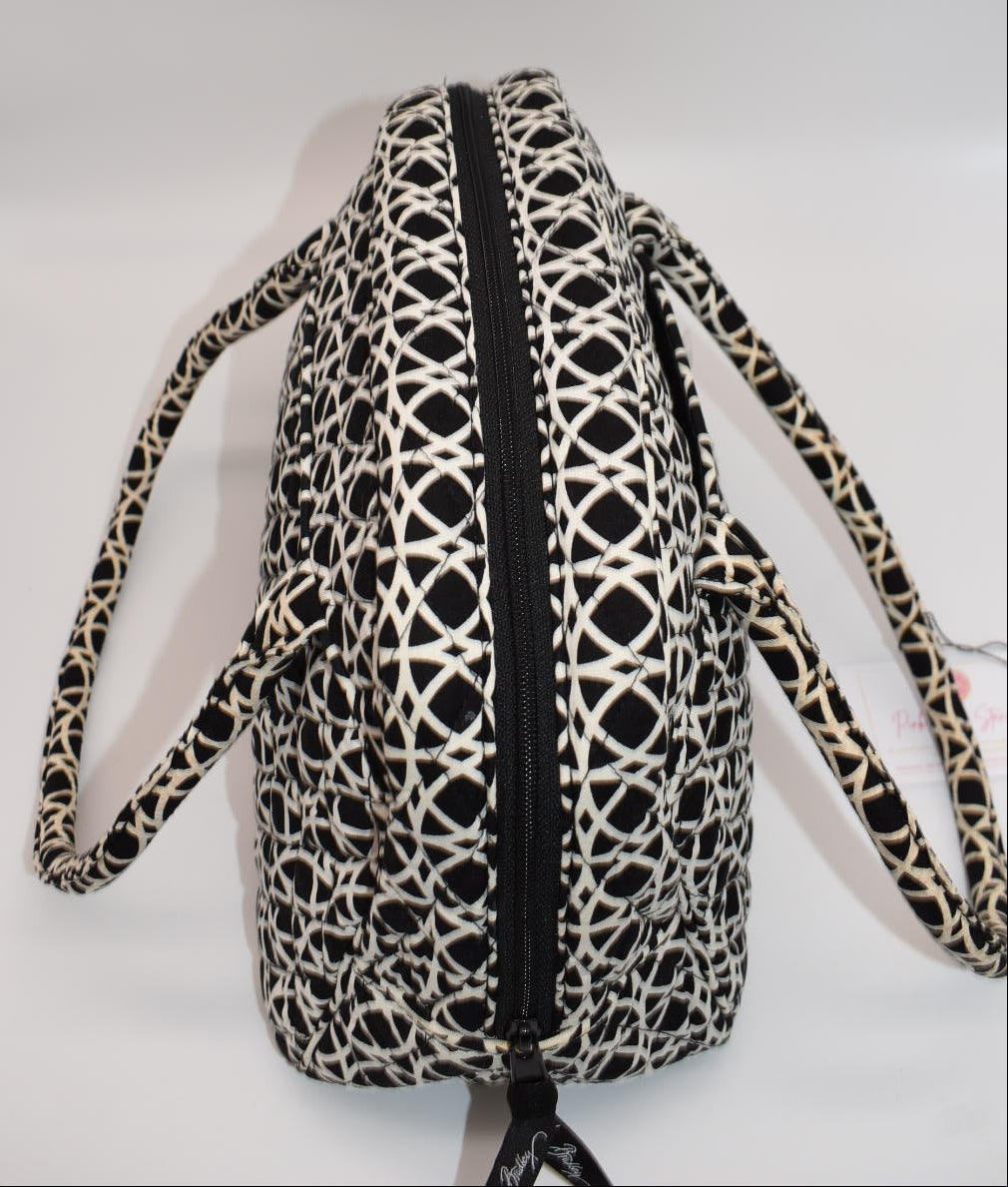 Vera Bradley Bowler Bag in "Night and Day Geo" Pattern