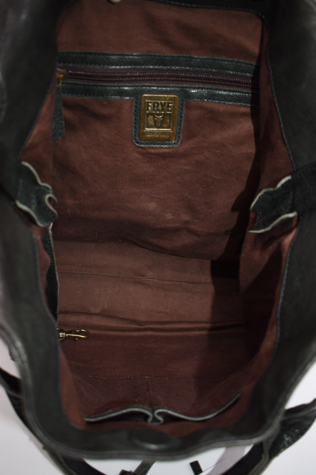 Frye Black Leather Alex Softy Slouch Shoulder Bag