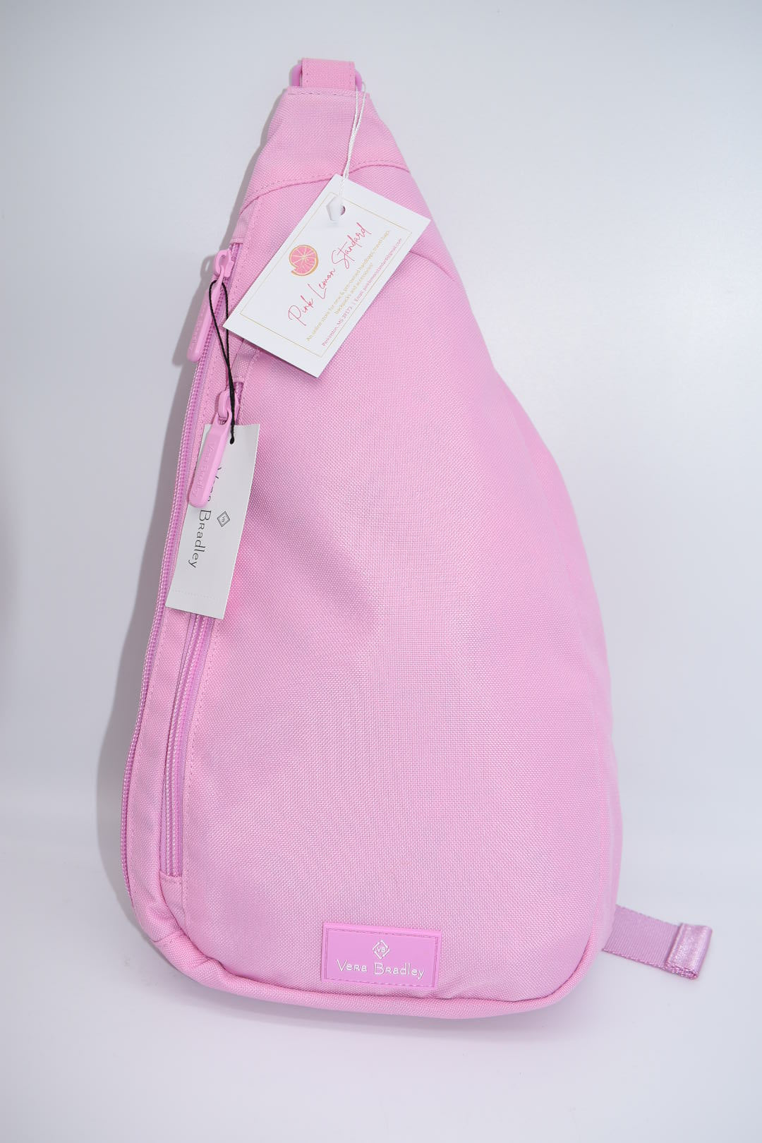 Vera Bradley Lighten Up Sling Backpack in Summer Pink