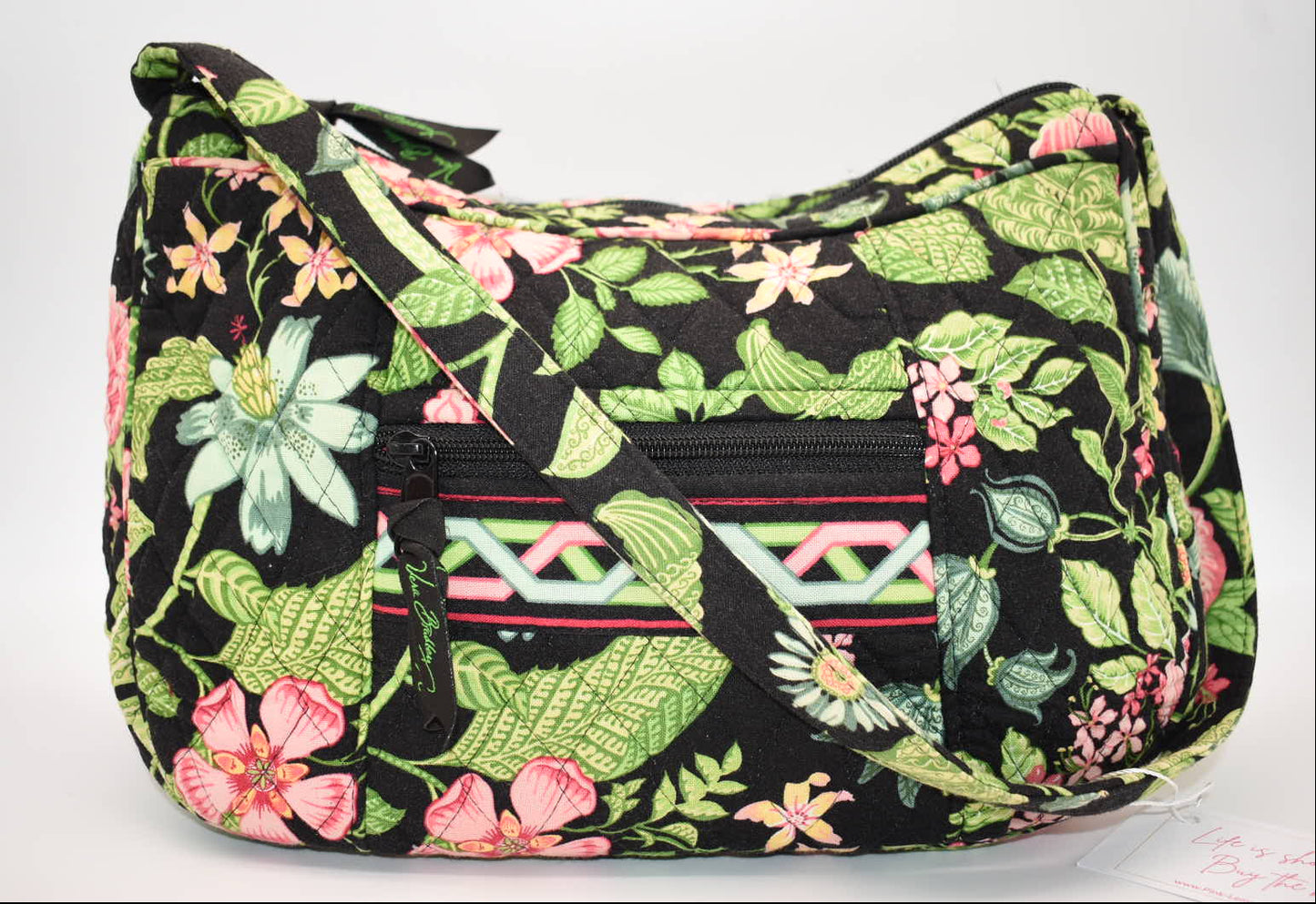 Vera Bradley Hobo Shoulder Bag in "Botanica" Pattern