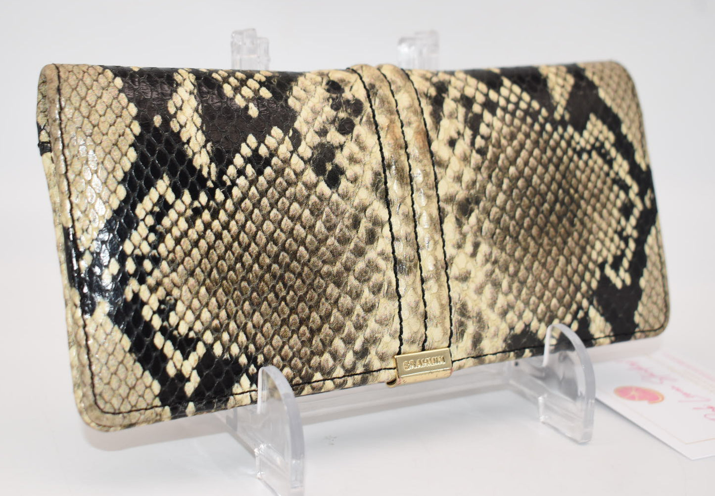 Brahmin Ady Wallet in Caviar Felix