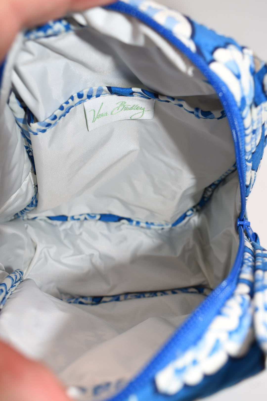 Vera Bradley Lunch Brunch Bag in "Blue Lagoon" Pattern