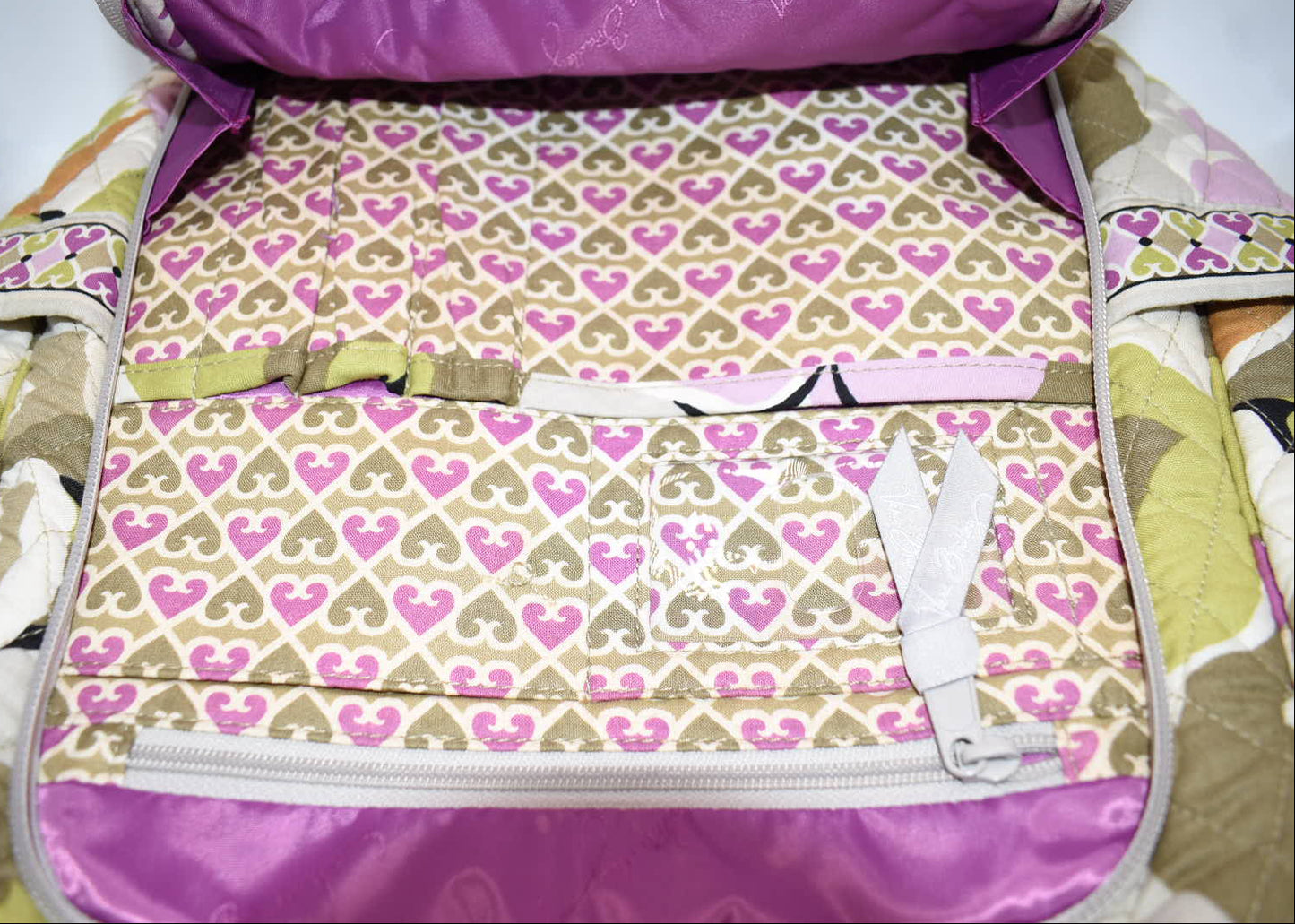 Vera Bradley Campus Laptop Backpack in "Portobello Road" Pattern